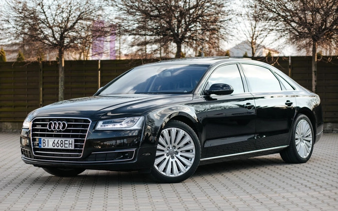 Audi A8 cena 145000 przebieg: 147000, rok produkcji 2013 z Białystok małe 704